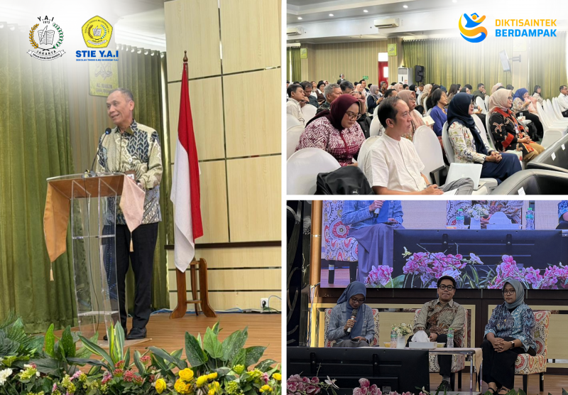 Perkuat Reputasi di Era Digital, Humas STIE Y.A.I Hadiri Rakor Humas dan Protokol LLDikti Wilayah III