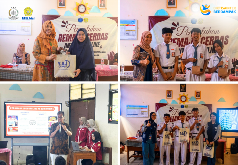 STIE Y.A.I Edukasi Remaja tentang Bahaya Judi Online melalui Kegiatan Digital Awareness